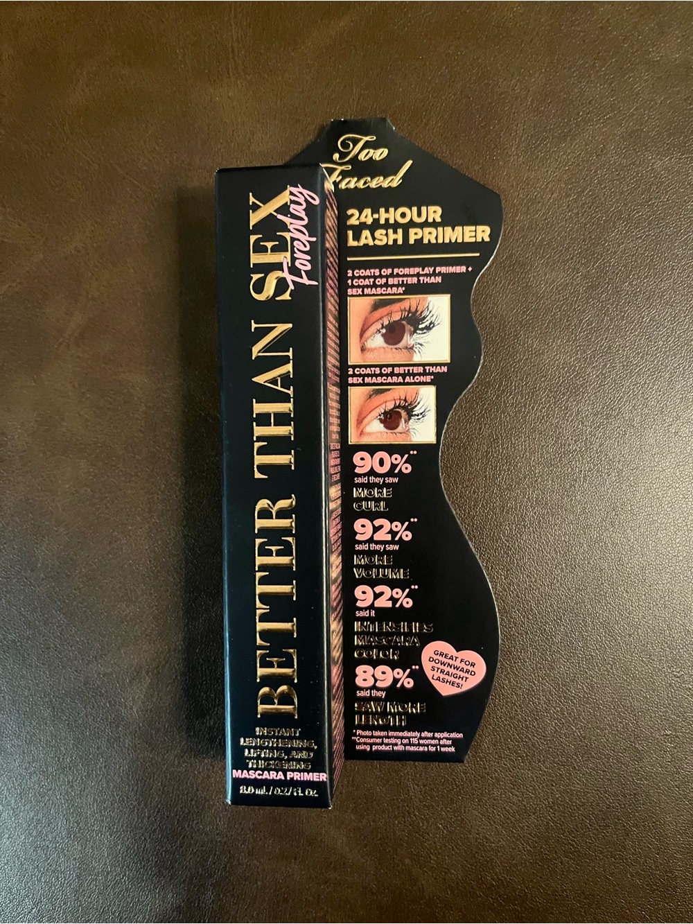 Too Faced Better Than Sex Lash Primer - Black & Gold Packaging